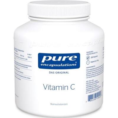 PURE ENCAPSULATIONS Vitamin C Kapseln, 250 St PZN 06552462