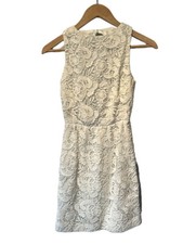 ASOS white lace backless dress size 4P bridal 