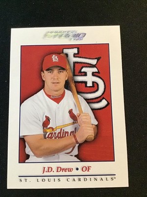 2001 Donruss Studio #24 J.D. Drew