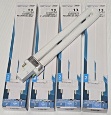 4 Pk -Feit Electric PL13/35 Bright white 13W Fluorescent 2-pin Pug-in Bulb 3500K