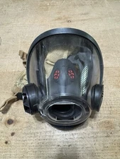 Scott AV-3000 HT Fire Fighter SCBA Mask Amp Bracket SIZE: Medium 5-pt harness DT