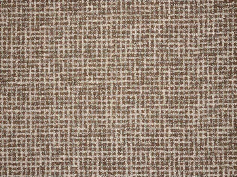 Tecido Brook Perdigon com estampa de linho impresso à mão grade quadrada - Legend Earth 1,75 jardas - Imagem 4 de 4