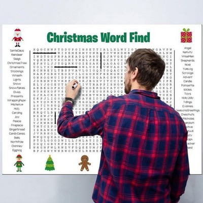 Feiertag Wortsuche Poster Riesengr??e 315x20 cm Weihnachten Spiel f??r alle