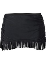 New bikini skirt size 38 black women's swimwear swim brief