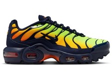 new Nike Air Max Plus TN GS Youth 5Y/womens 6.5 lemon venom shoes CD0609-700