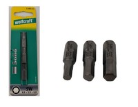 Wolfcraft Bitsatz 3 Tlg. Bits Innensechskant Solid Hex 4-5-6