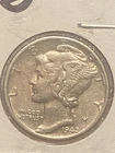 1942-D Mercury Dime 90% Silver Choice Coin