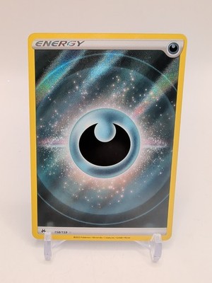Darkness Energy 158/159 Crown Zenith Holo Pokemon Card NM