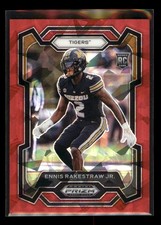2024 Panini Prizm Draft Picks #189 Ennis Rakestraw Jr. Red Ice