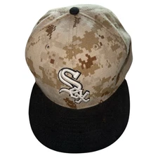 New Era 59FIFTY Chicago White Sox Digi Camo Official On Field Baseball Hat Sz 8