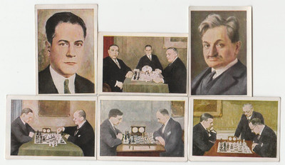 ''Famous chess players'' cards,  JASMATZI / Yenidze  Dresden 1927