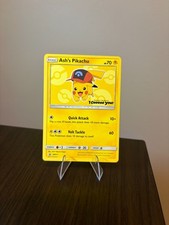 Ash's Pikachu Holo Promo SM111 2017 Promo Cards Pokémon TCG ENG HP 70 on eBay