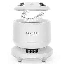 Ultrasonic Retainer Cleaner for Dentures & Aligner, Durable Removable Base