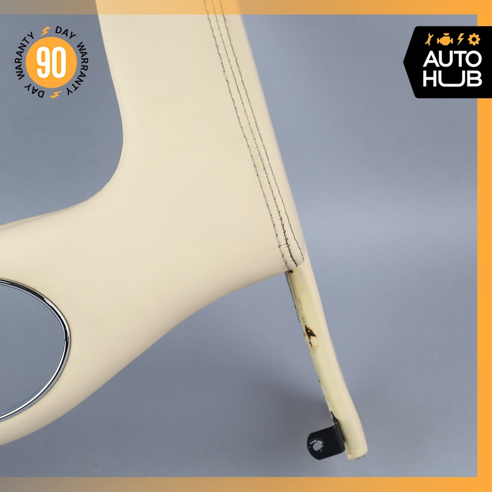 99-02 Bentley Arnage / RR Seraph Left Side Outer Dashboard Trim Panel Beige OEM