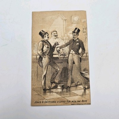 Victorian Trade Card Sheboygan Mineral Water Wisconsin