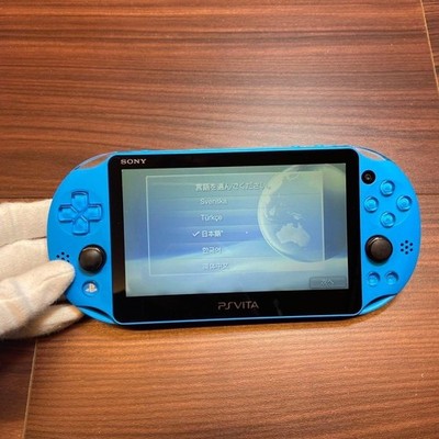 Sony PlayStation Vita 16GB - Aqua Blue (PCH-2000ZA23) for sale