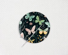 Needle Minder, Butterfly Needle Minder, Butterfly Cross Stitch