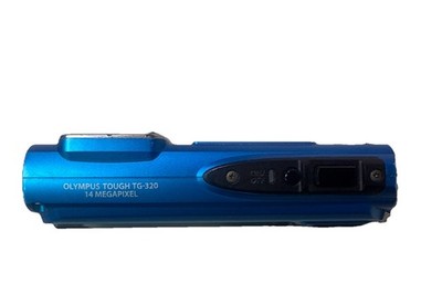 OLYMPUS Tough TG-320 本体 ブルー OLYMPUS Tough TG-320 14 MEGAPIXEL Digital Camera with Battery and