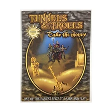 Flying Buffalo Tunnels & Trolls Quick Start Rules w/Take the Money VG