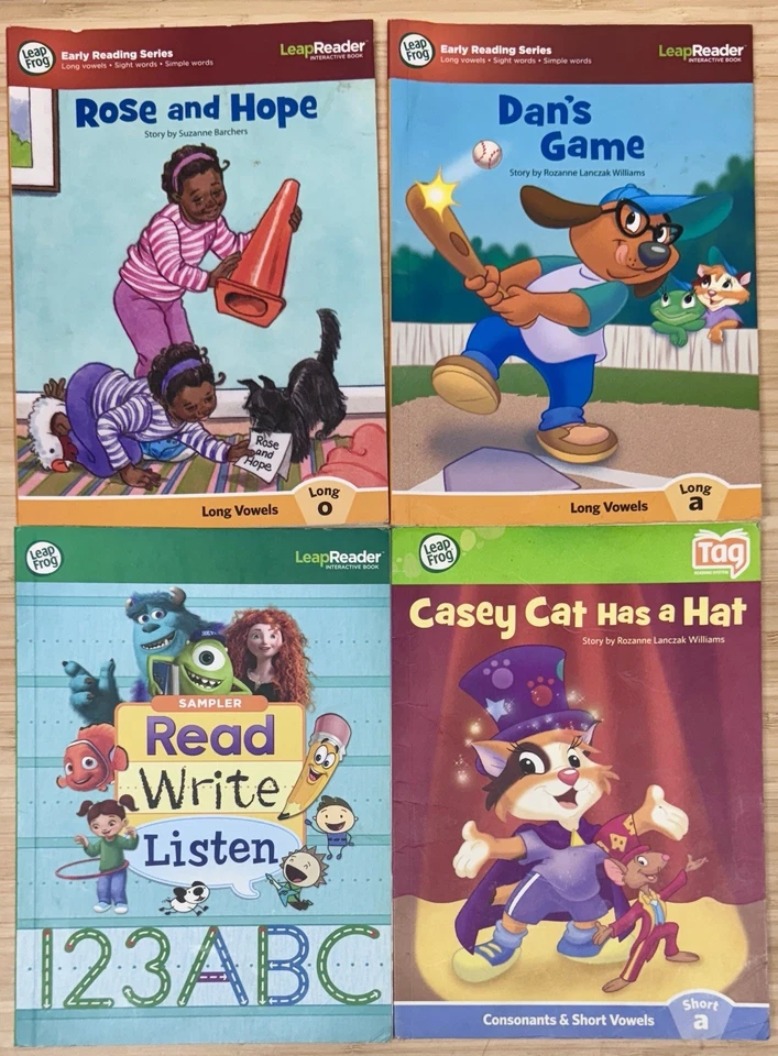 Lot of 30 LeapFrog Interactive Books Leap Reader Tag Leap Start Spiral Hardcover - Image 4 of 4