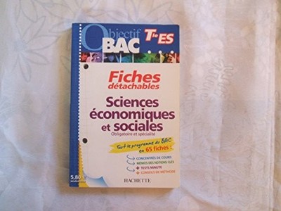 Sciences économiques et sociales Tle ES by Thierry, Olivier Book The Fast Free