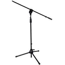 LyxPro Microphone Stand Boom Arm Tilting Rotating Floor Podium Stage or Studi...