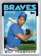 1986 Topps #517 Milt Thompson