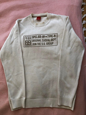 s.Oliver Herren Strickpullover Beige Gr. L Rundhals Langarm