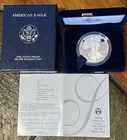 2004-W American Silver Eagle Proof Dollar Coin Box & COA Beautiful & Flawless!!