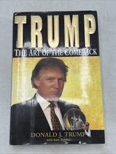 Trump : The Art of the Comeback by Donald J. Trump (1997, Hardcover) 1st Edition