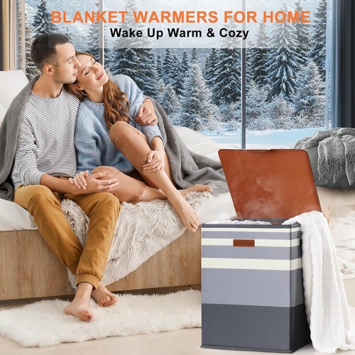 Faltbarer 40L großer Handtuchwärmer Eimer, 360° gleichmäßige Heizung SPA Farbverlauf grau - Bild 6 von 9