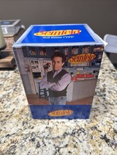 Open Seinfeld Season 1 2 3 DVD Boxed Gift Set Monks Diner Salt Pepper Script Box