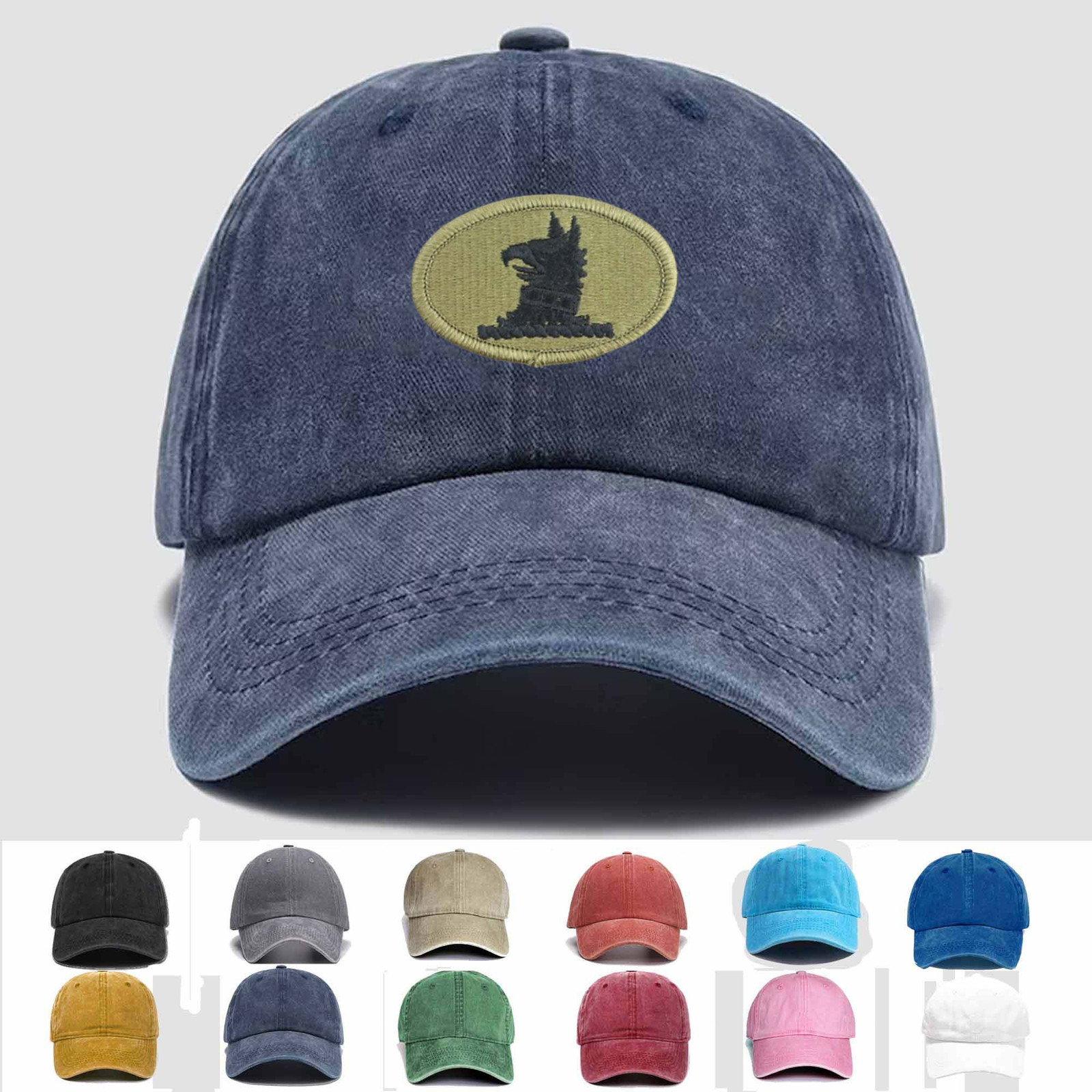 Custom Embroidered Delaware National Guard Veteran Trucker Cap Gift  