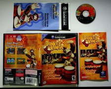 Donkey Konga Nintendo GameCube Video Game Rhythm Music Party
