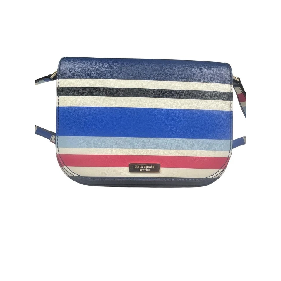 Kate Spade Laurel Way Grande Carsen Bandolera Bolso y Cartera Clásico Rayas Conjunto Foto 2 de 4