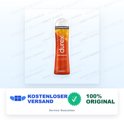 50ml Durex Play Wärmend Gleitgel Intensivgel Erotik Sex wasserlöslich abwaschbar