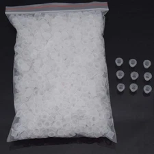 Tattoo Ink Caps Cups,Tattoo Cups 1000pcs #9 Small Size 1000 S, White 