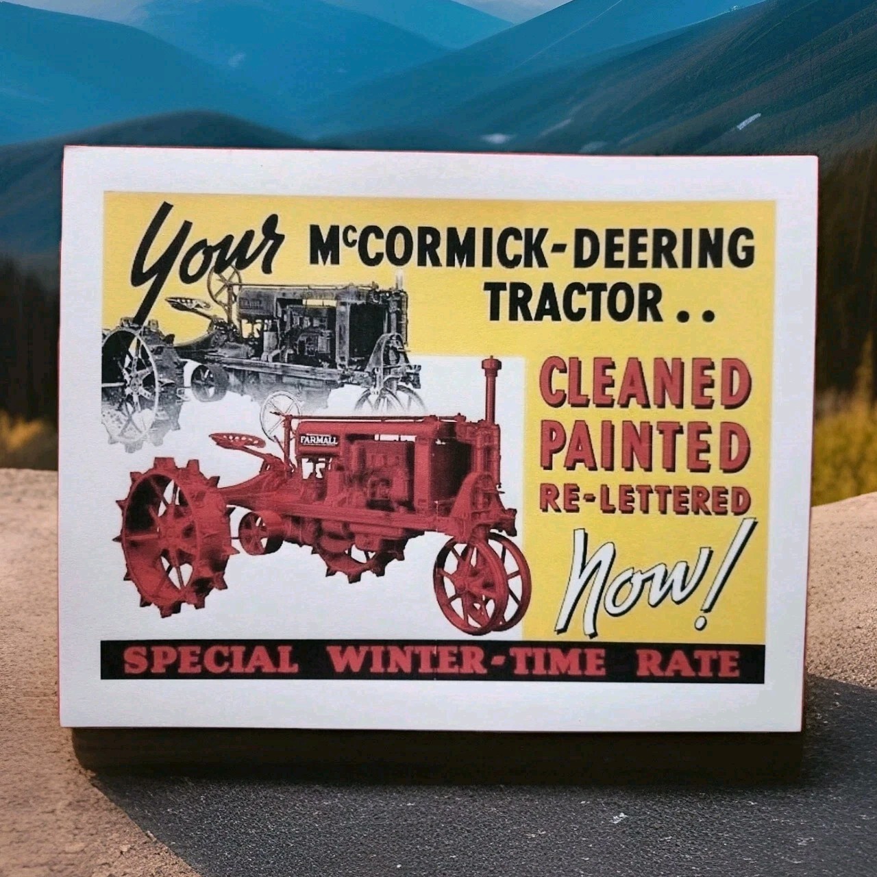 Farm Advertising  International Harvester Advertising McCormick Deering 