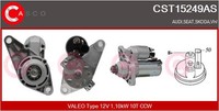 Casco Starter 1.10 KW Passend FüR VW Golf V 1.4 16V 1.6 FSI Skoda Fabia II