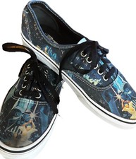 Vans X Star Wars 8,5 M/10 W Multi Azul Lona Película Darth Vader Sky Walker Lucas