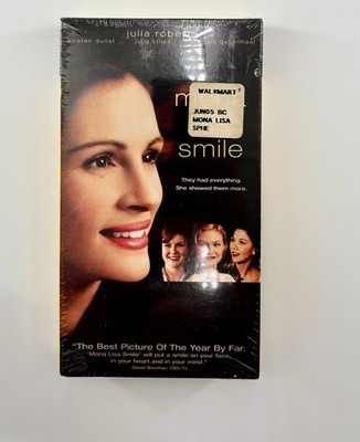 Mona Lisa Smile VHS Julia Roberts Kirsten Dunst Drama Movie Brand New Sealed