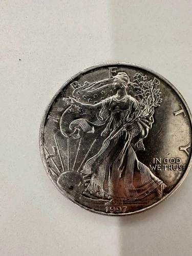 1997 Walking Liberty 1 oz. Fine Silver One Dollar Coin