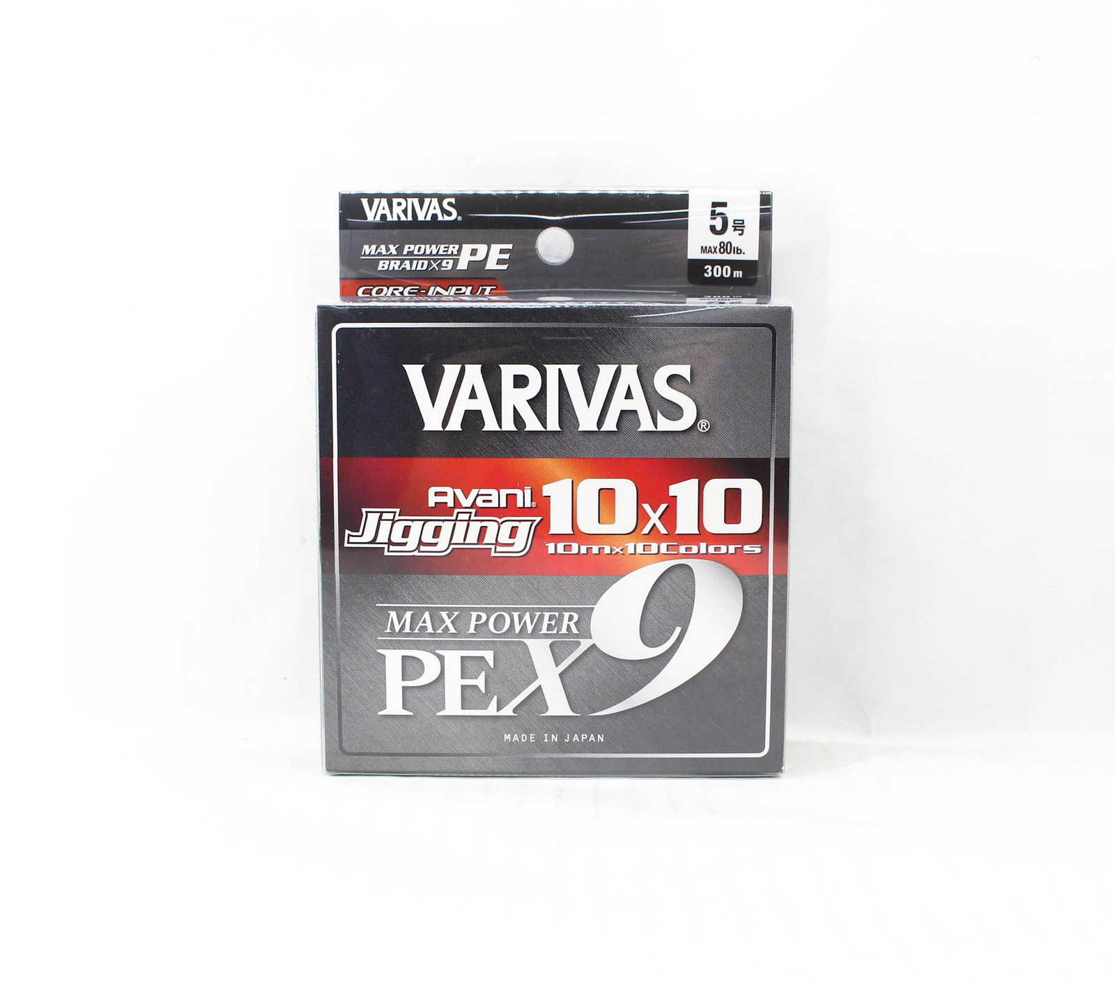 Varivas P.E Line Avani Jigging Max Power 10x10 X9 300m P.E 5 80lb (8775)