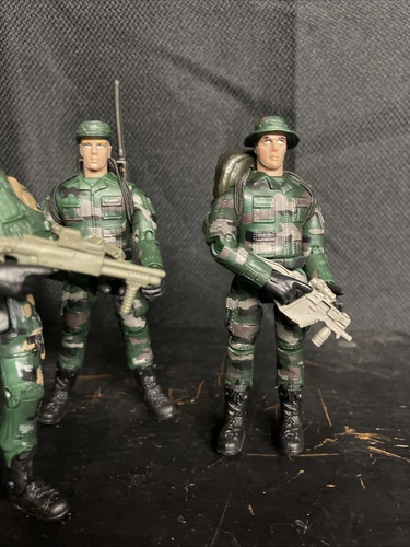 World Peacekeepers Power Team Elite Soldier Action Figures Lot of 4 1:18 B26 - Picture 3 of 8