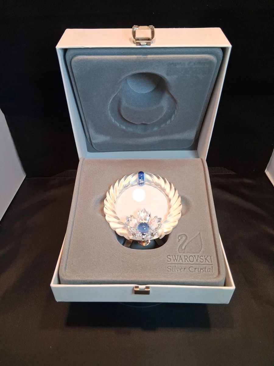 Swarovski Crystal 7506 000 001 Blue Flower Picture Frame 207892