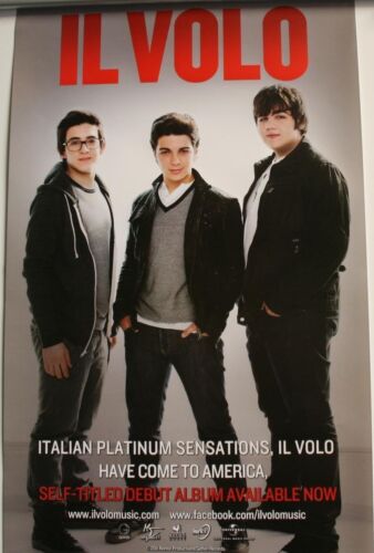 IL VOLO SELF TITLED DEBUT ALBUM POSTER 14 X 22" - Picture 1 of 1