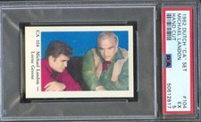 1962 Dutch CA Set Card #104 MICHAEL LANDON Bonanza TV Series LORNE GREENE PSA 8