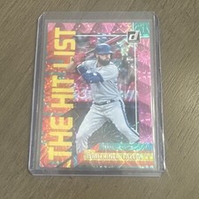 Isaiah Kiner-Falefa 2022 Donruss THL-9 The Hit List Texas Rangers NFL Football