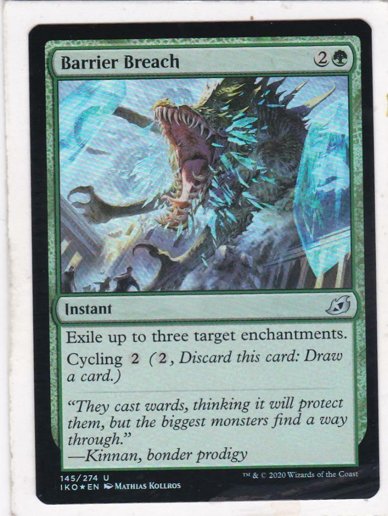 イコリア　foil アンカットシート　mtg イコリア アンカットシート （おまけで灯争大戦アンカットシート