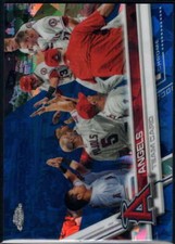 Angels 2017 Topps Chrome Sapphire Edition #189 /250 Angels 